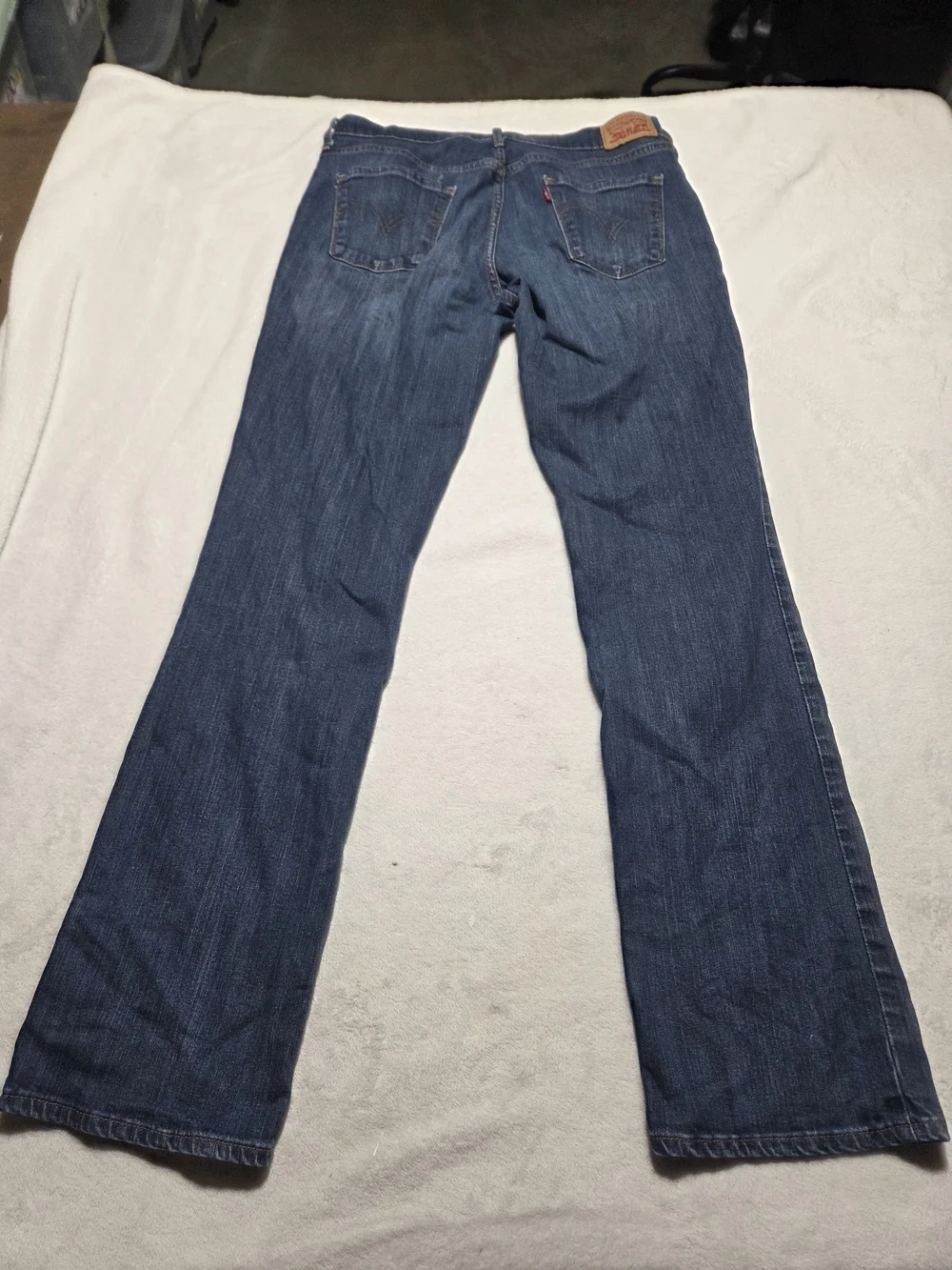 Levi's Men's 505 Regular Fit Jeans Size 10L (30×34) Blue Denim